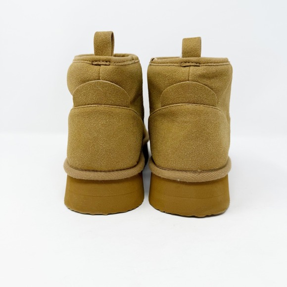 American Eagle The Hangout Platform Bootie Tan 9 - Picture 5 of 12